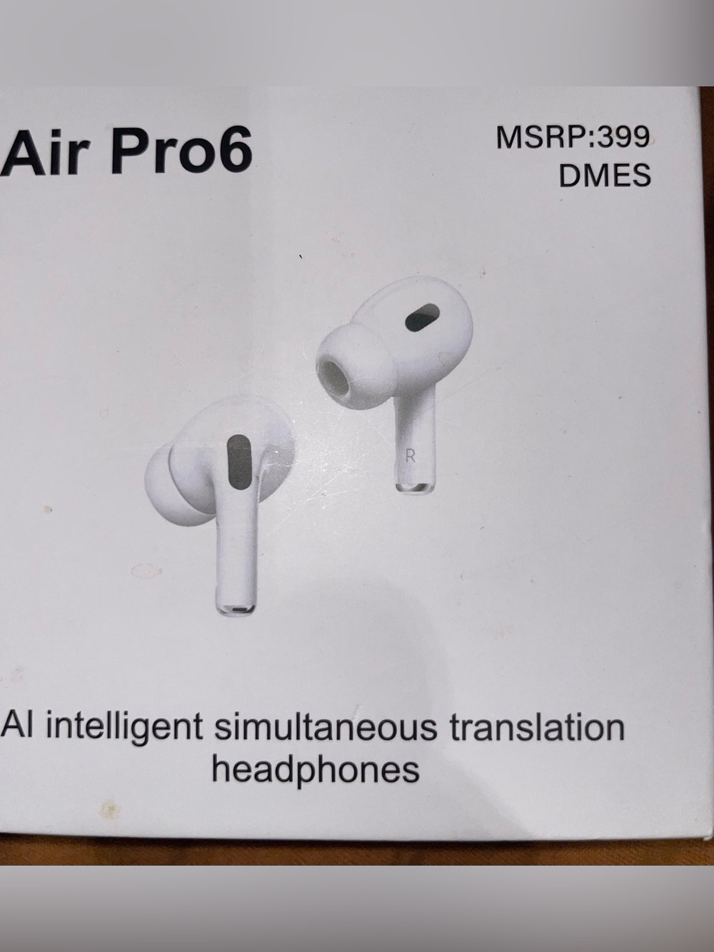Air Pro6 AI Intelligent Simultaneous Translation Headphones